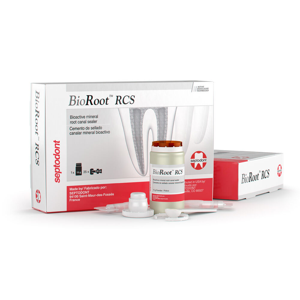 Bioroot Rca Bioroot RCS bioaktyvi mineralinė šaknų kanalo pildymo pasta 1 x 1 pak ...