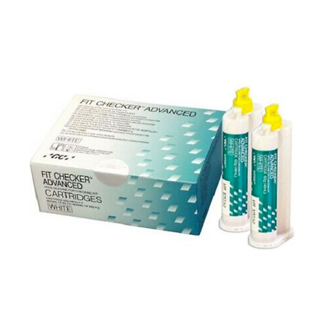 GC Fit Checker Adbanced baltos sp. 2 x 62 g — LT1